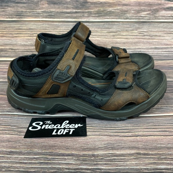 Ecco Other - Ecco Yucatan Mens Leather Hiking Sandals
